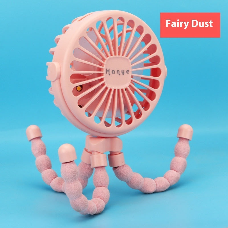 Octopus Handheld Foldable Fan
