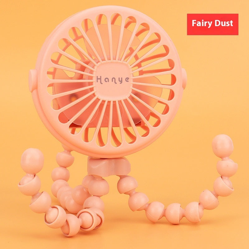 Octopus Handheld Foldable Fan