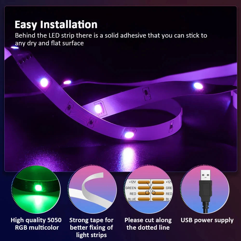 RGB LED Strip Lights