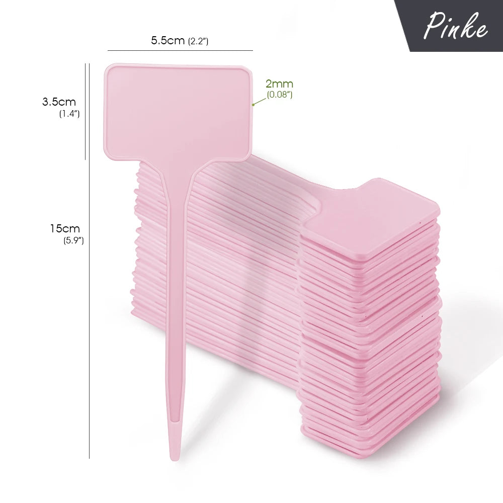 T-Shaped Plastic Plant Tags