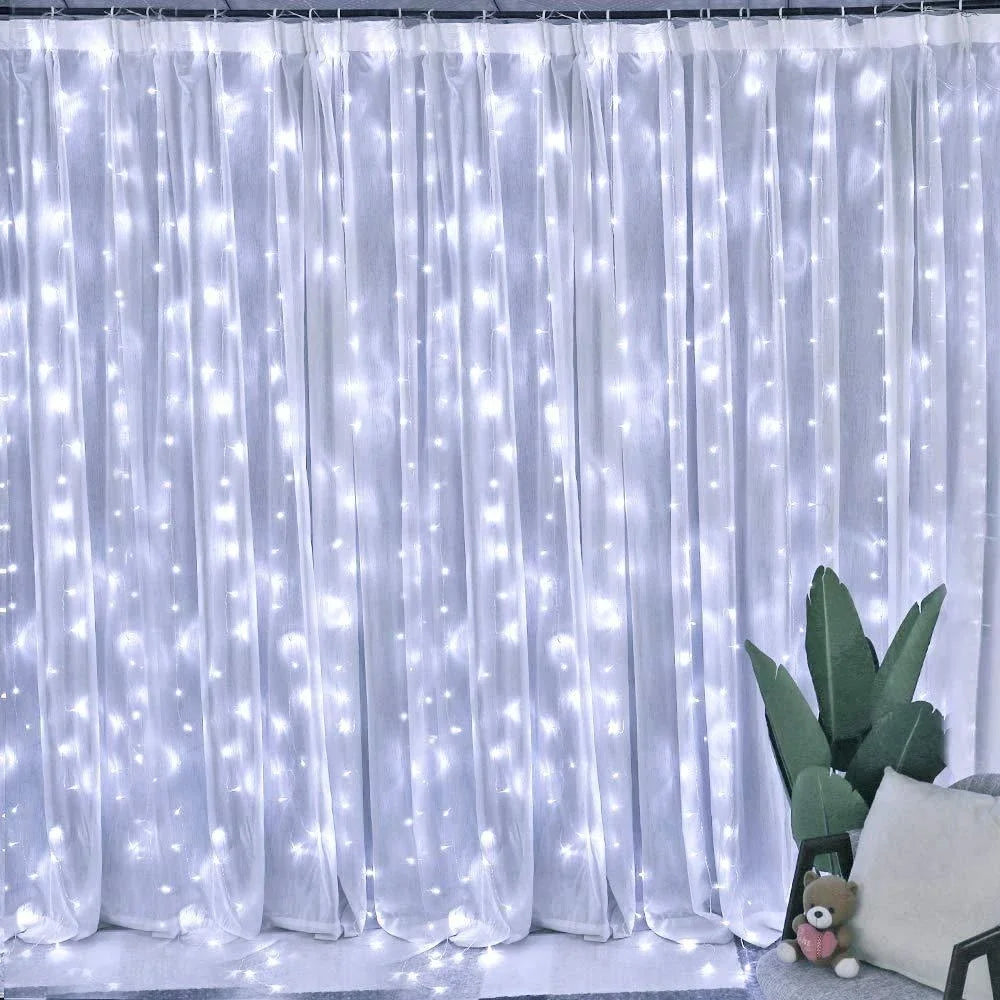 LED Curtain Fairy String Lights Decoration