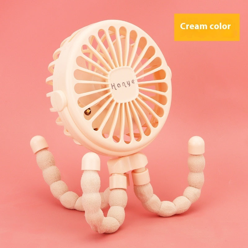Octopus Handheld Foldable Fan