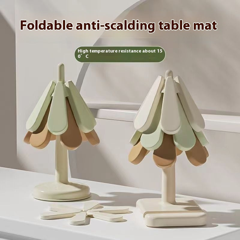 Tree Insulation Silicon Drink Coaster Mat