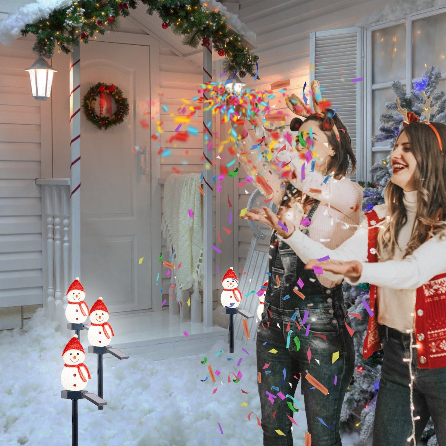 outdoor_snowman_decorations_light