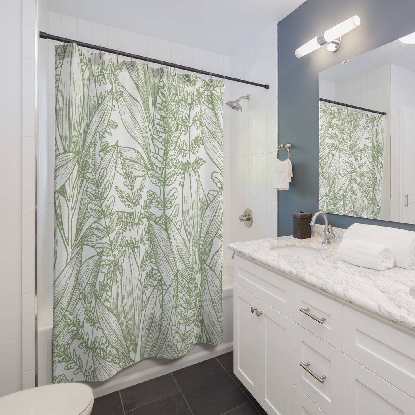tropical-leaf-shower-curtain