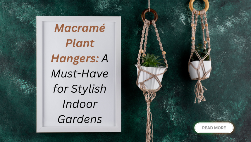 Macrame Plant Hangers: A Must-Have for Stylish Indoor Gardens
