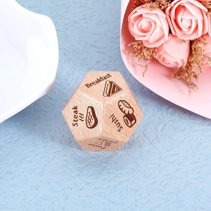 Food Decision Dice for Date Nights