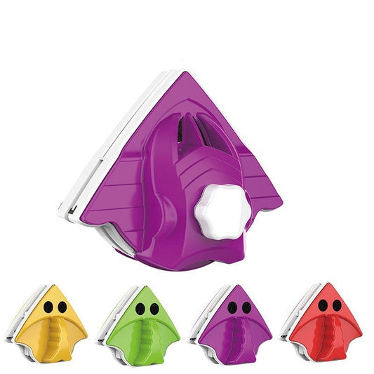 Double-Sided Magnetic Window Glass Cleaner
