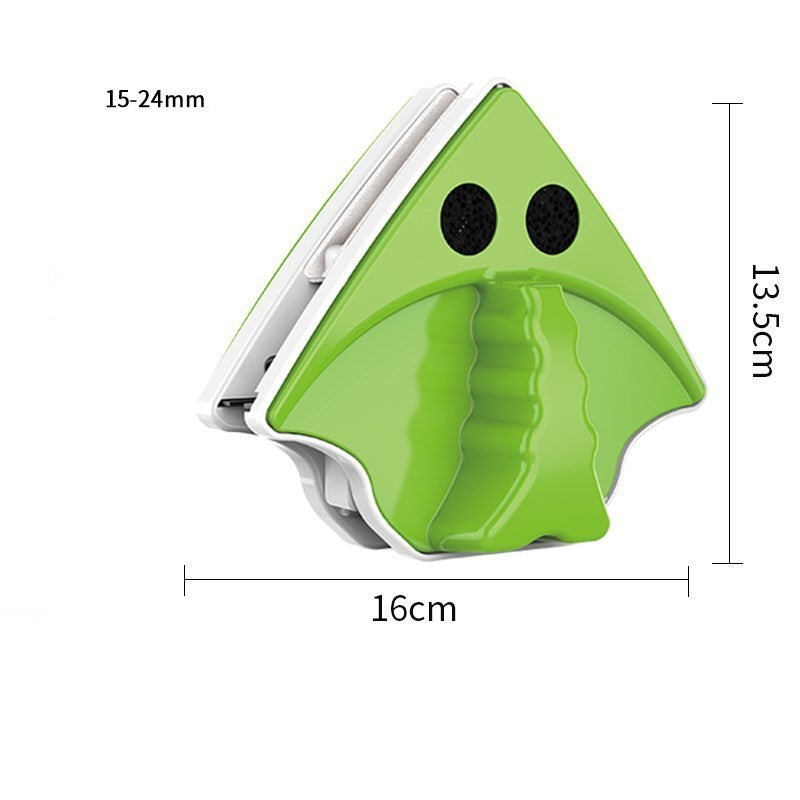 Double-Sided Magnetic Window Glass Cleaner