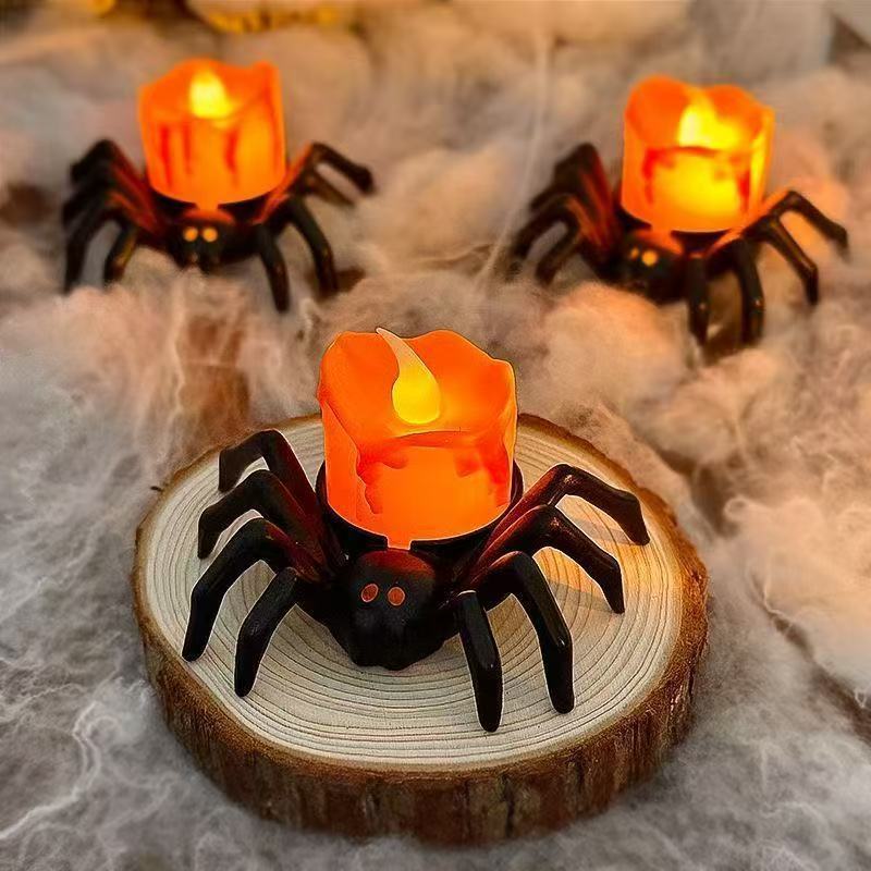 Halloween Lighted Spider Decoration