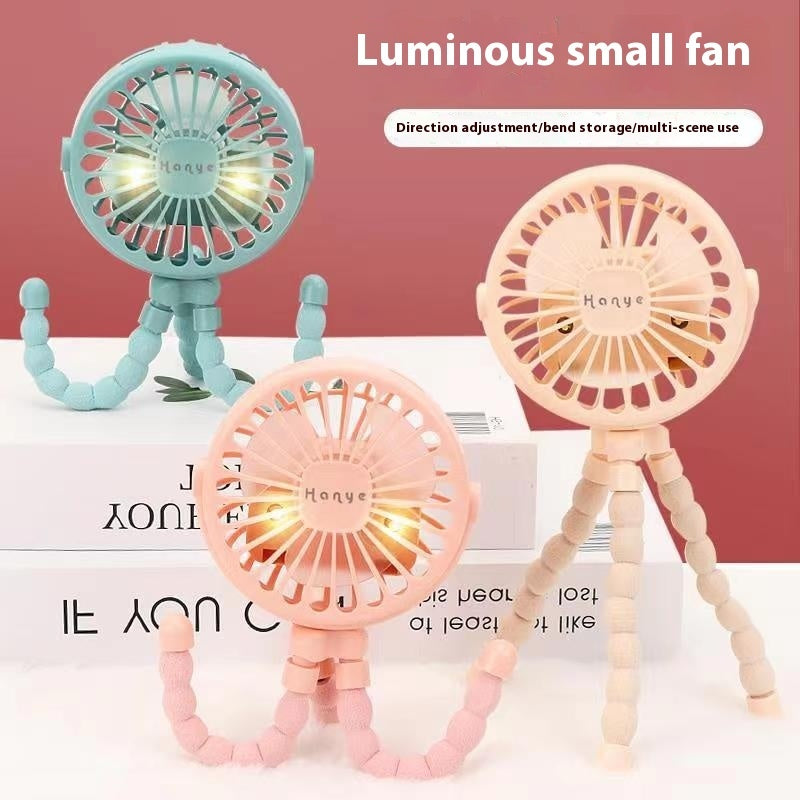 Octopus Handheld Foldable Fan