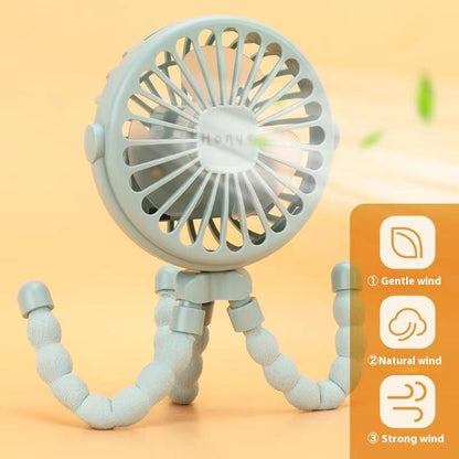Octopus Handheld Foldable Fan