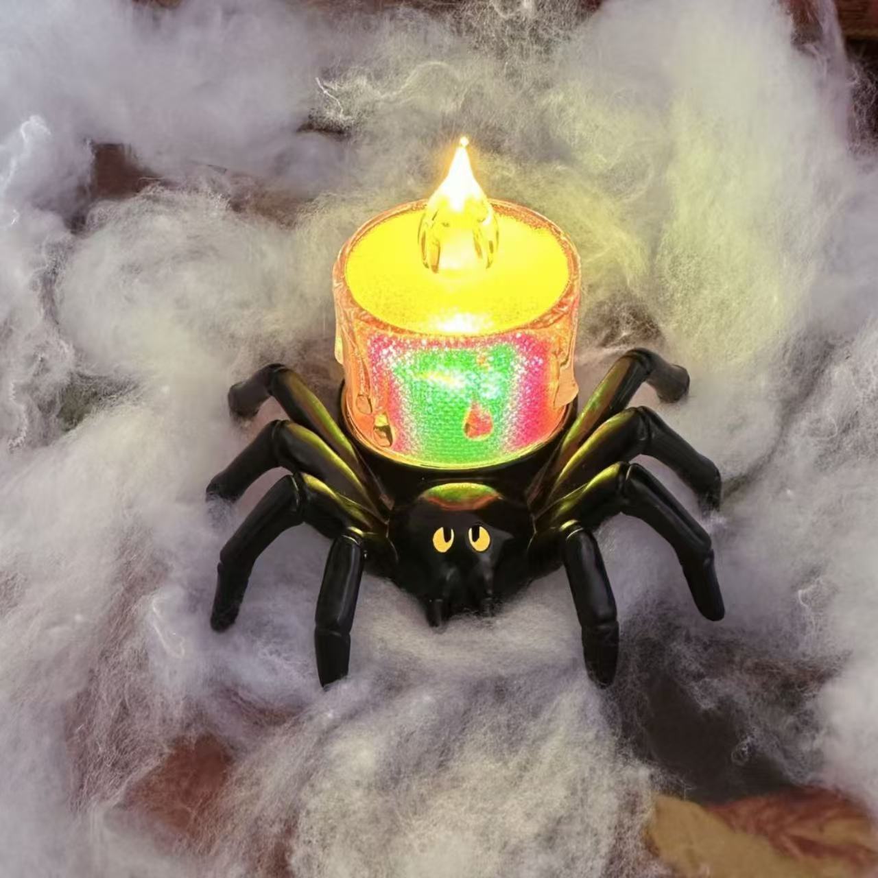 Halloween Lighted Spider Decoration