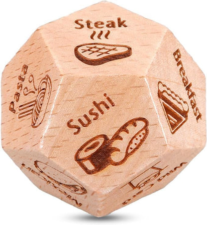 Food Decision Dice for Date Nights