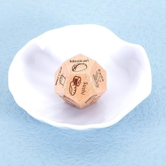 Food Decision Dice for Date Nights