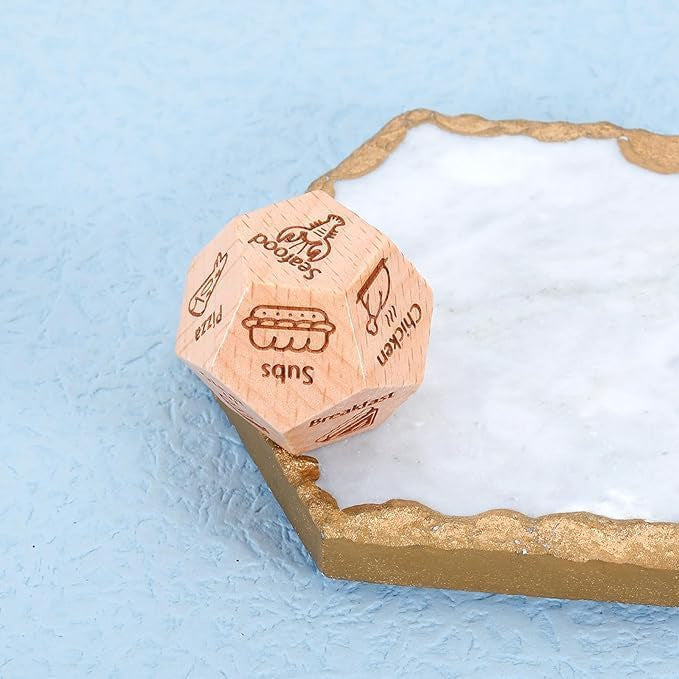 Food Decision Dice for Date Nights