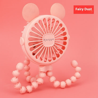 Octopus Handheld Foldable Fan