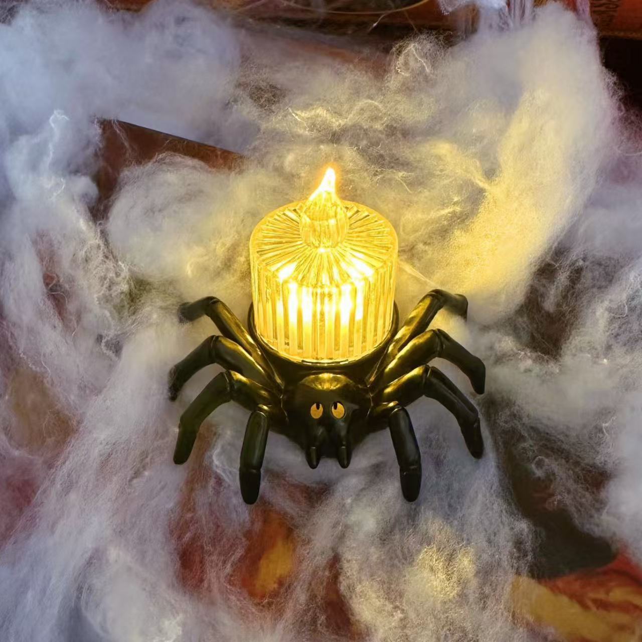 Halloween Lighted Spider Decoration