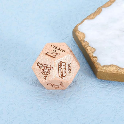 Food Decision Dice for Date Nights