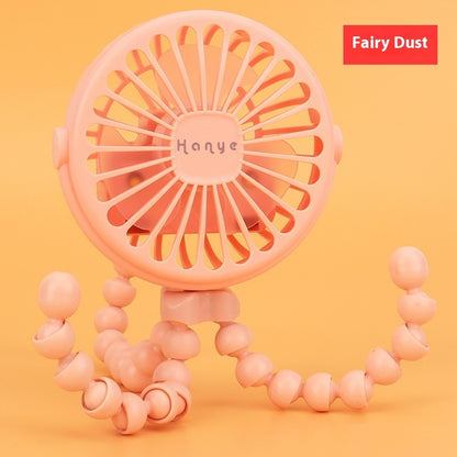 Octopus Handheld Foldable Fan