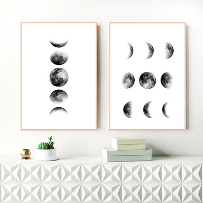 Lunar Phase Wall Art