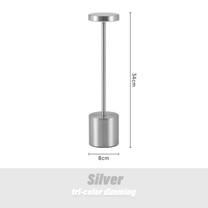 Cordless LED Table Lamp with 3-Color Dimming