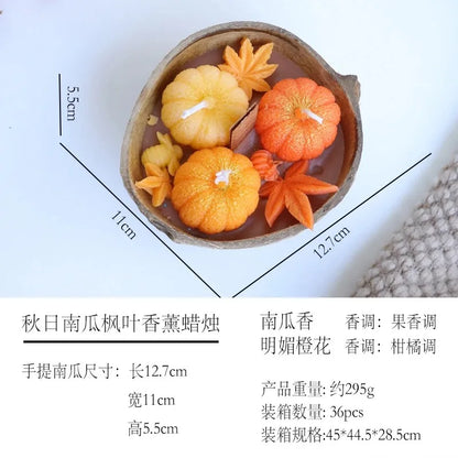 Halloween Pumpkin Aromatic Candle