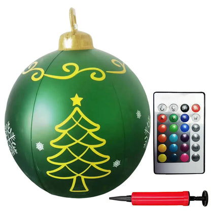 Inflatable Christmas Balls Light