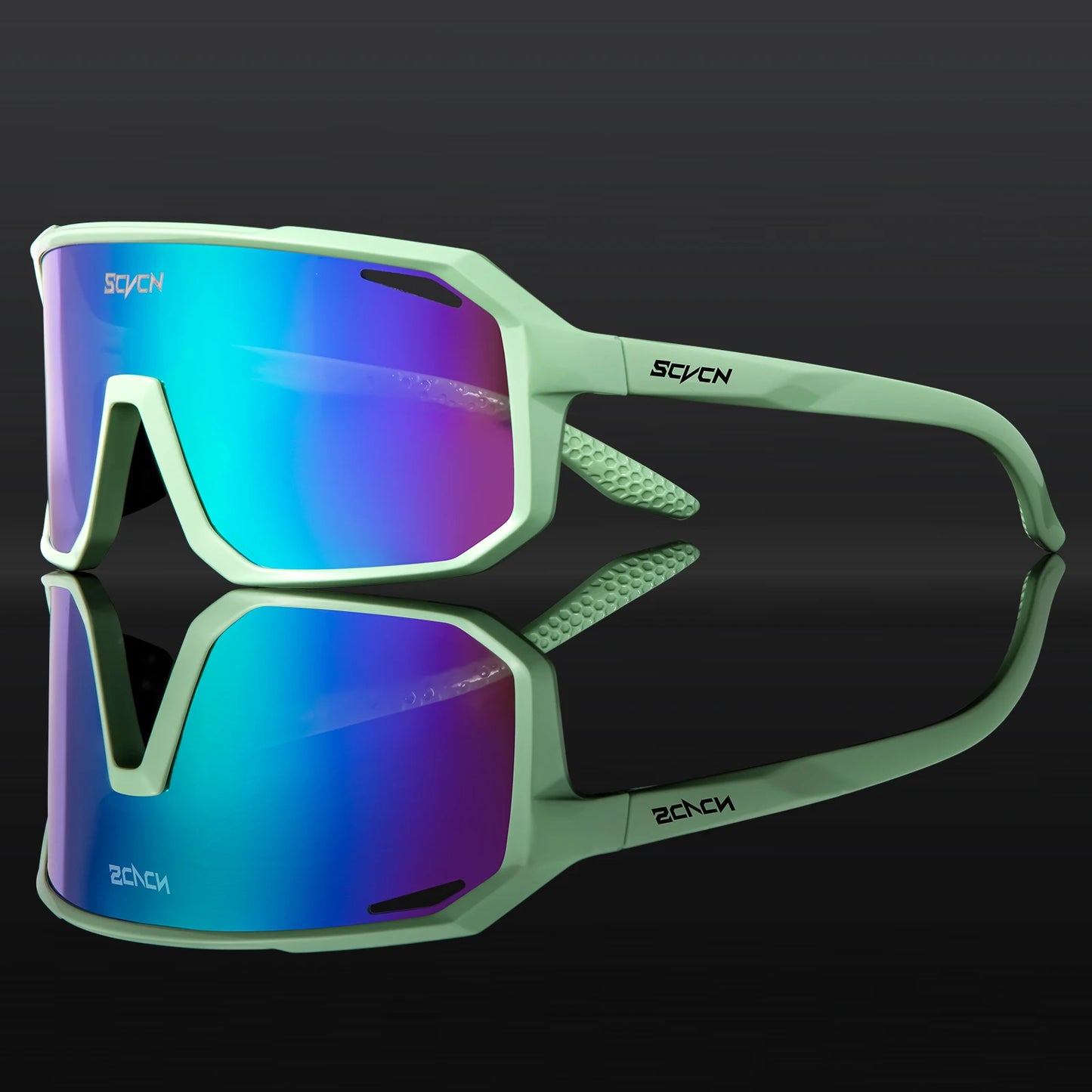 SCVCN Cycling Sunglasses – UV400 MTB Bike Goggles for Men & Women