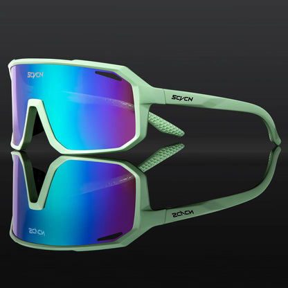 SCVCN Cycling Sunglasses – UV400 MTB Bike Goggles for Men & Women
