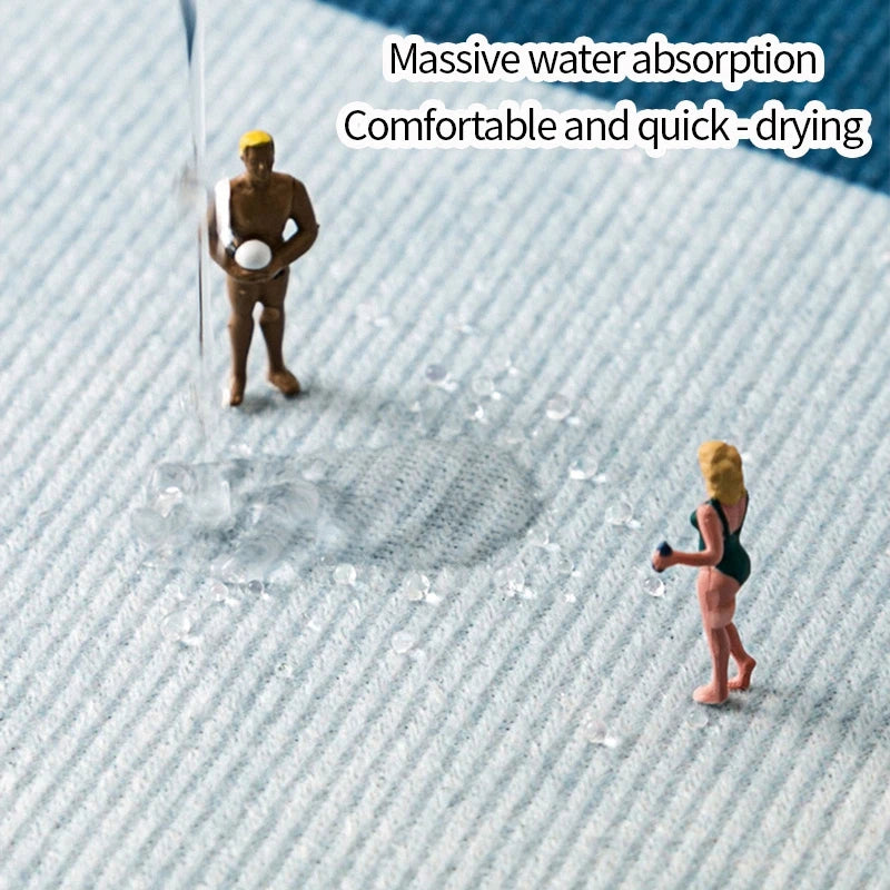 Printed Absorbent Dish Drying Mat