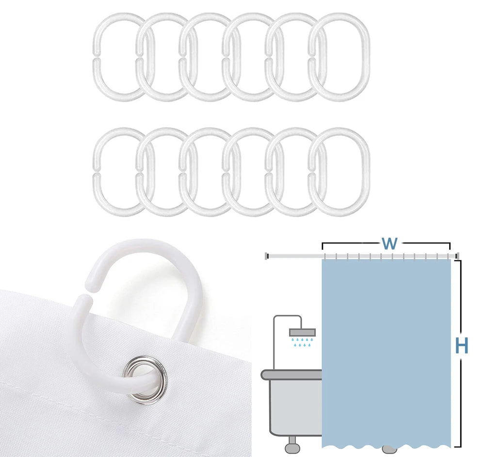 Tropical Leaf Shower Curtain