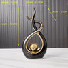 Gold black large