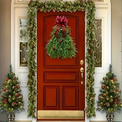 Christmas Wreath - Elegant Door Hanging Decoration