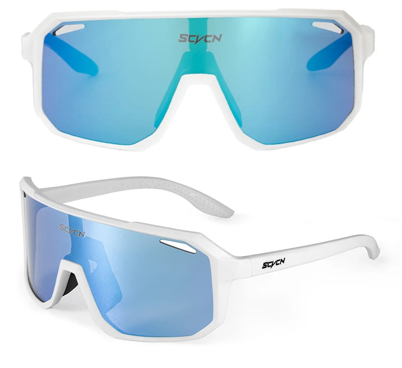 SCVCN Cycling Sunglasses – UV400 MTB Bike Goggles for Men & Women