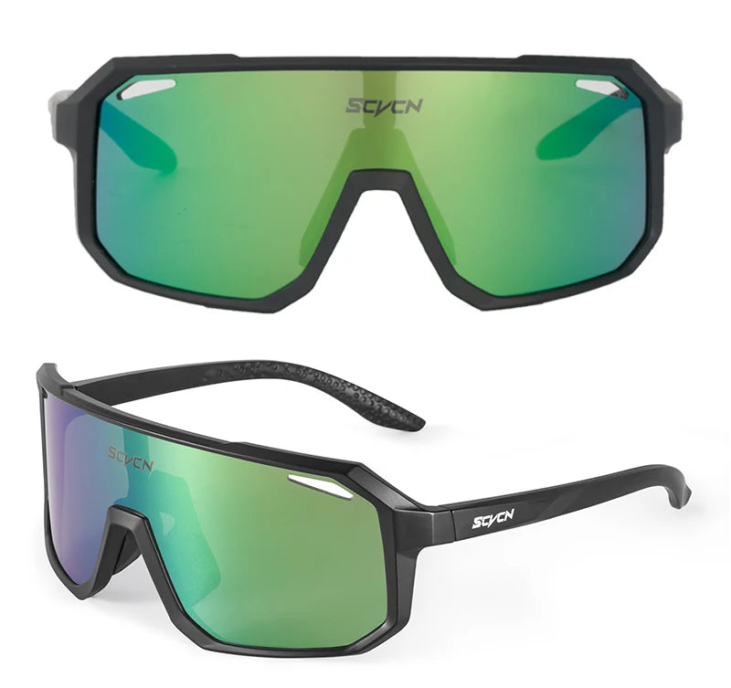 SCVCN Cycling Sunglasses – UV400 MTB Bike Goggles for Men & Women