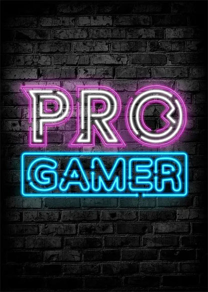 Gaming Neon Wall Art