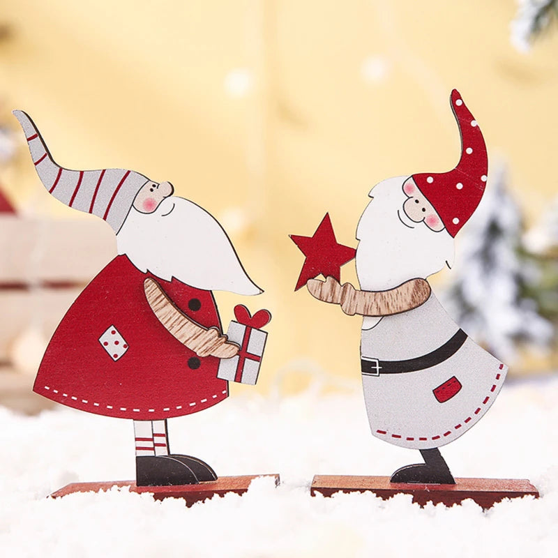 Christmas Tree DIY Stereo Wooden Set
