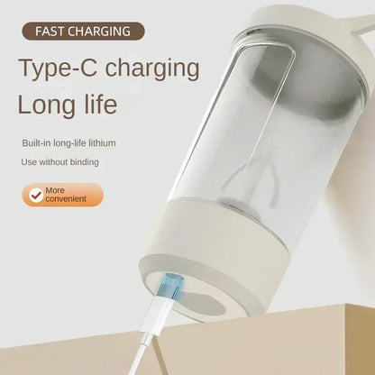 Portable Electric Shaker Bottle | USB Rechargeable Protein Mixer