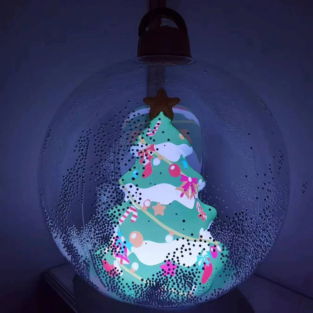 Inflatable Christmas Balls Light