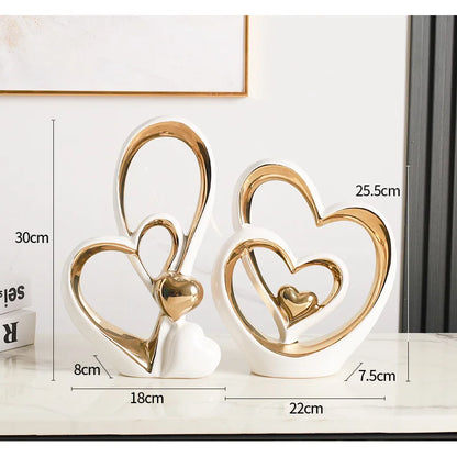 Heart-Shaped Modern Minimalist Decor