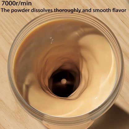 Portable Electric Shaker Bottle | USB Rechargeable Protein Mixer