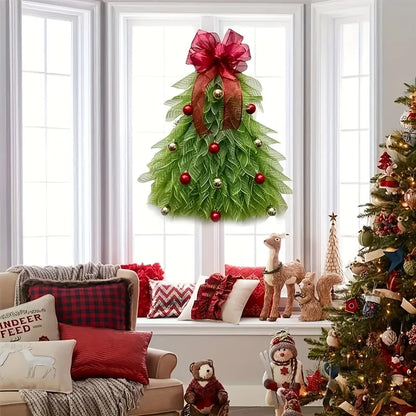 Christmas Wreath - Elegant Door Hanging Decoration