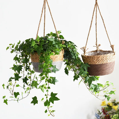 Jute Rope Hanging Planter Macrame