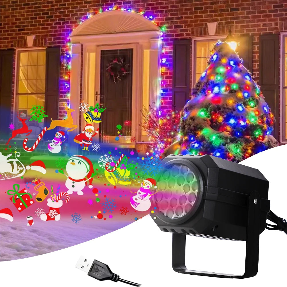 Christmas Patterned Projector Lights