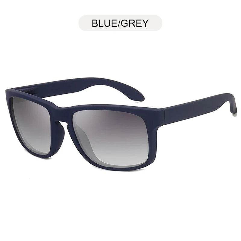 Classic Black Square Polarized Sunglasses – UV400 Sport & Fashion