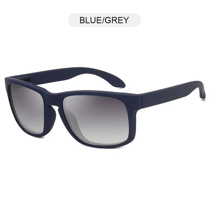 Classic Black Square Polarized Sunglasses – UV400 Sport & Fashion