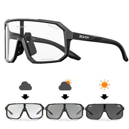 SCVCN Cycling Sunglasses – UV400 MTB Bike Goggles for Men & Women