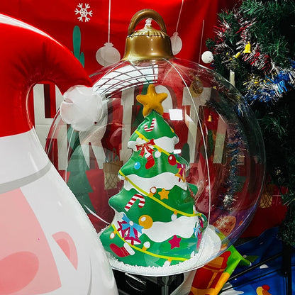 Inflatable Christmas Balls Light