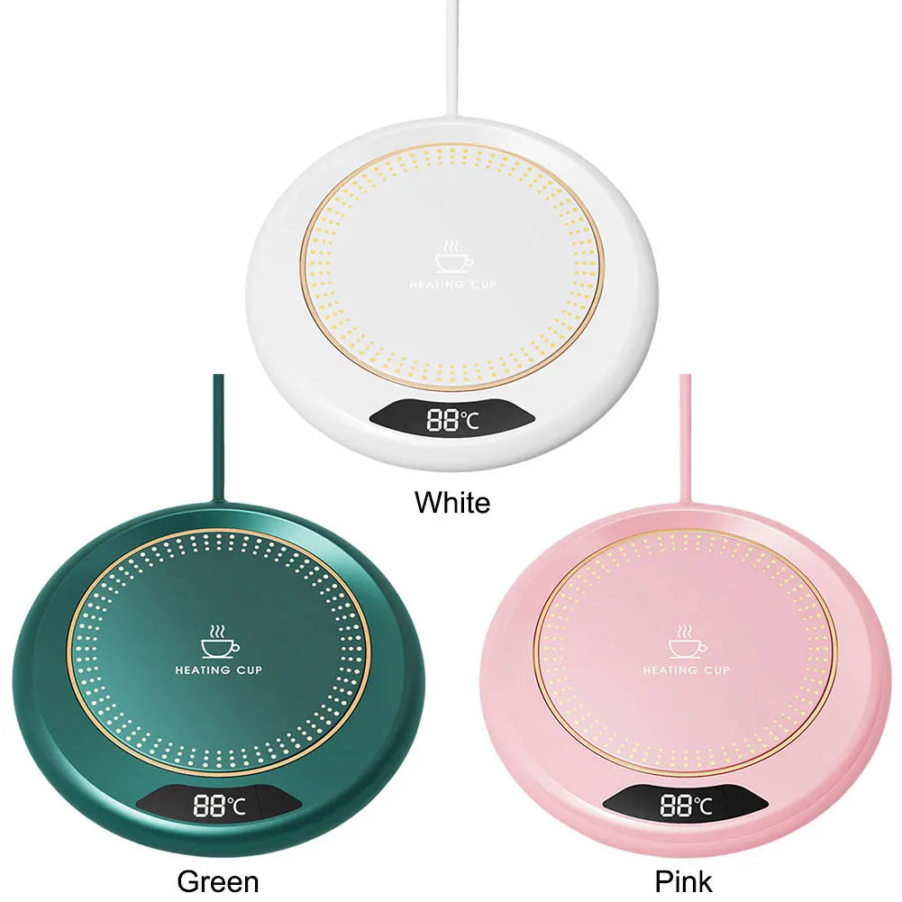 USB Smart Cup Warmer with 3 Temperature Settings